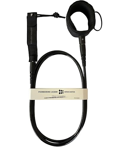 DESTINATION『LEASH MATT MEDIUM ７’』 BLACK Surf Leashes – DestinationSurf